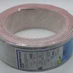 Zwillingsleitung 0,82mm² ws/ws-rt AWG 18