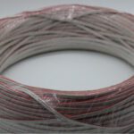 Zwillingsleitung 0,52mm² ws/ws-rt AWG 20