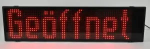 LED-Text Anzeigen Serie D